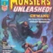 Couverture de MONSTERS UNLEASHED! (1973) #7 - par Richard Hescox - lecubeacomics.com