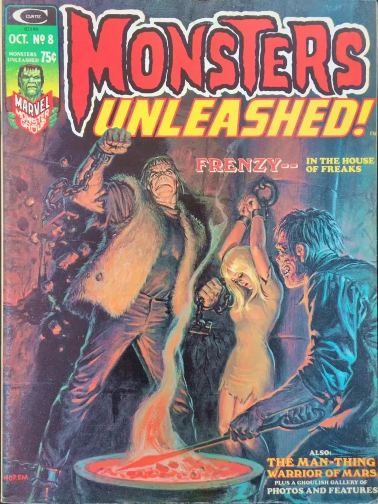 Monsters Unleashed! #8, vue de l'exemplaire