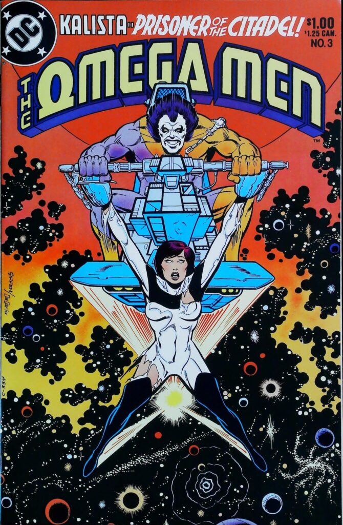 Omega Men #3, vue de l'exemplaire