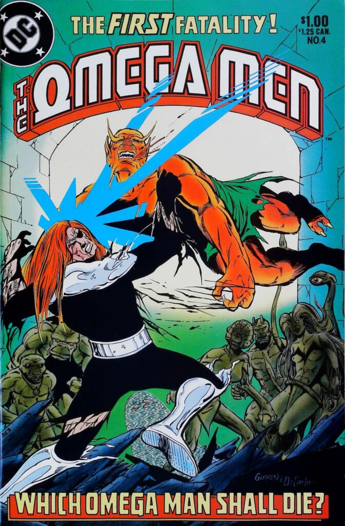 Omega Men #4, vue de l'exemplaire