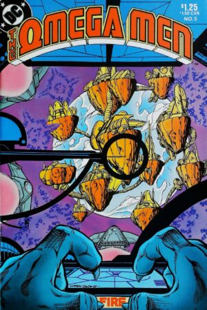 Couverture de OMEGA MEN (1983) #5 - par Keith Giffen - lecubeacomics.com