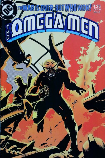OMEGA MEN (1983) #6 - DC Comics - lecubeacomics.com Couverture de OMEGA MEN (1983) #6 - par Keith Giffen - lecubeacomics.com