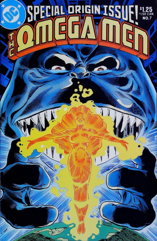 Omega Men #7, vue de l'exemplaire