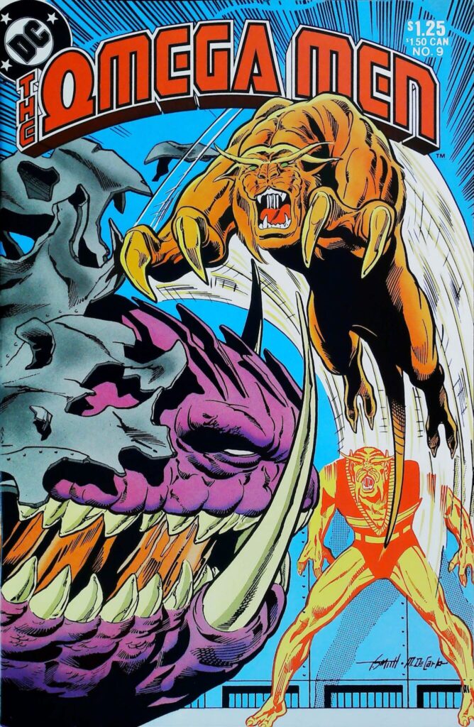 Omega Men #9, vue de l'exemplaire
