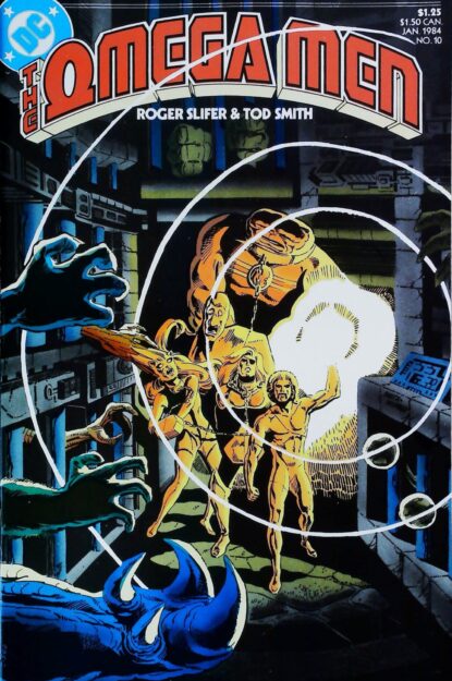 OMEGA MEN (1983) #10 - DC Comics - lecubeacomics.com Couverture de OMEGA MEN (1983) #10 - par Tod Smith - lecubeacomics.com