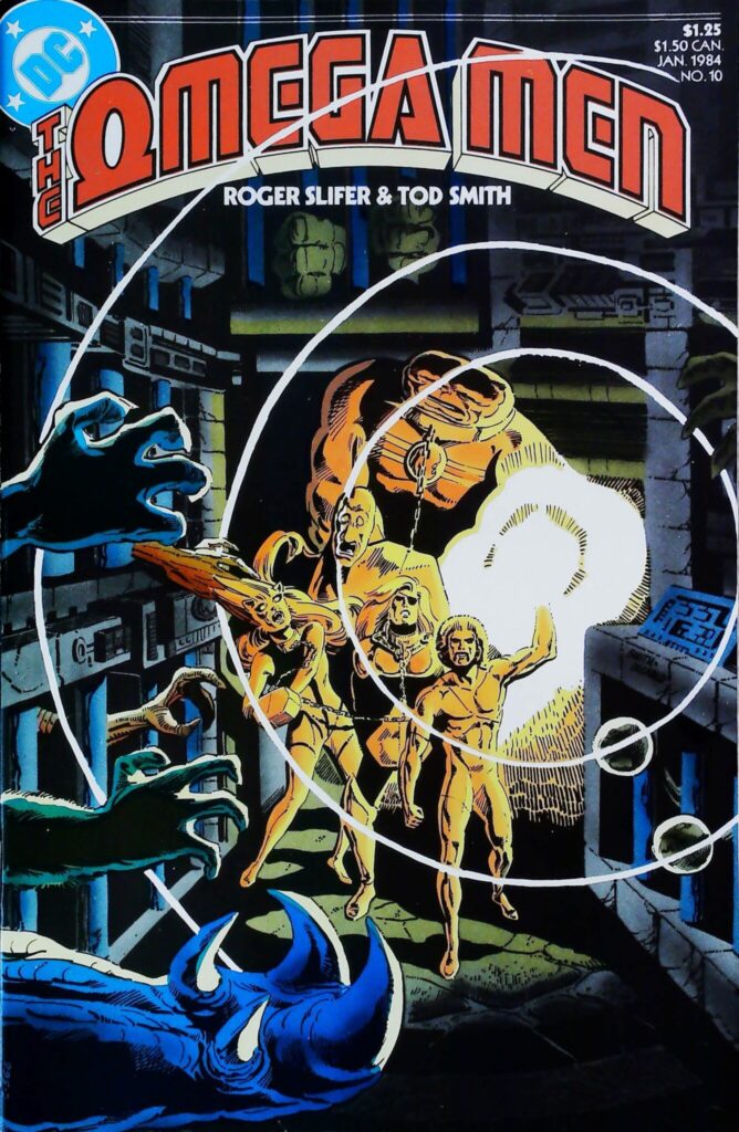 Omega Men #10, vue de l'exemplaire