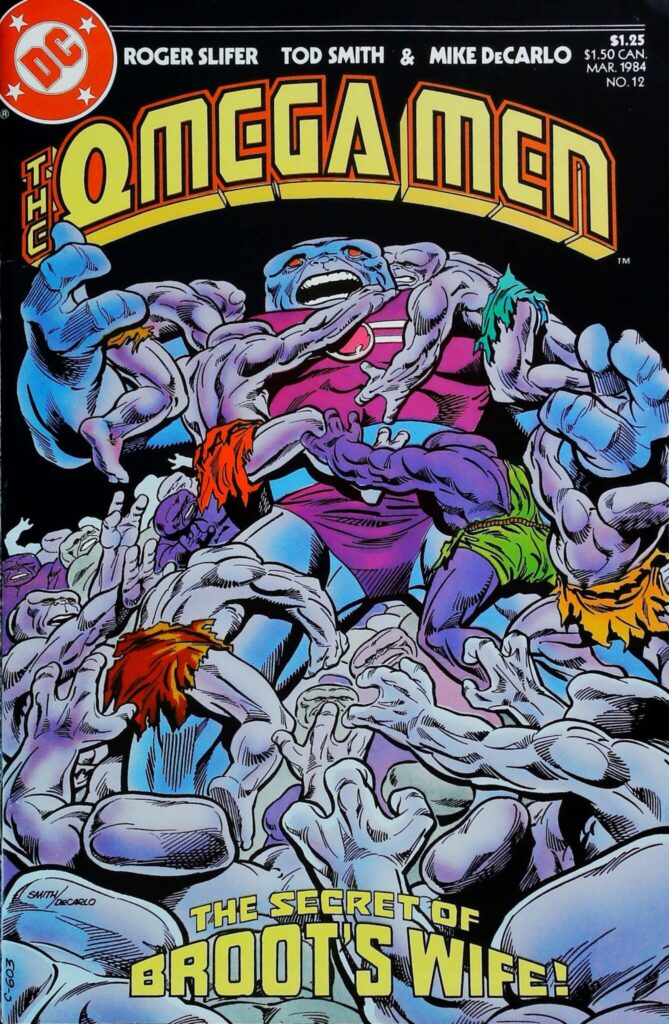 Omega Men #12, vue de l'exemplaire