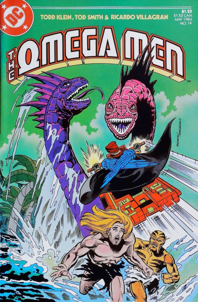 Omega Men #14, vue de l'exemplaire