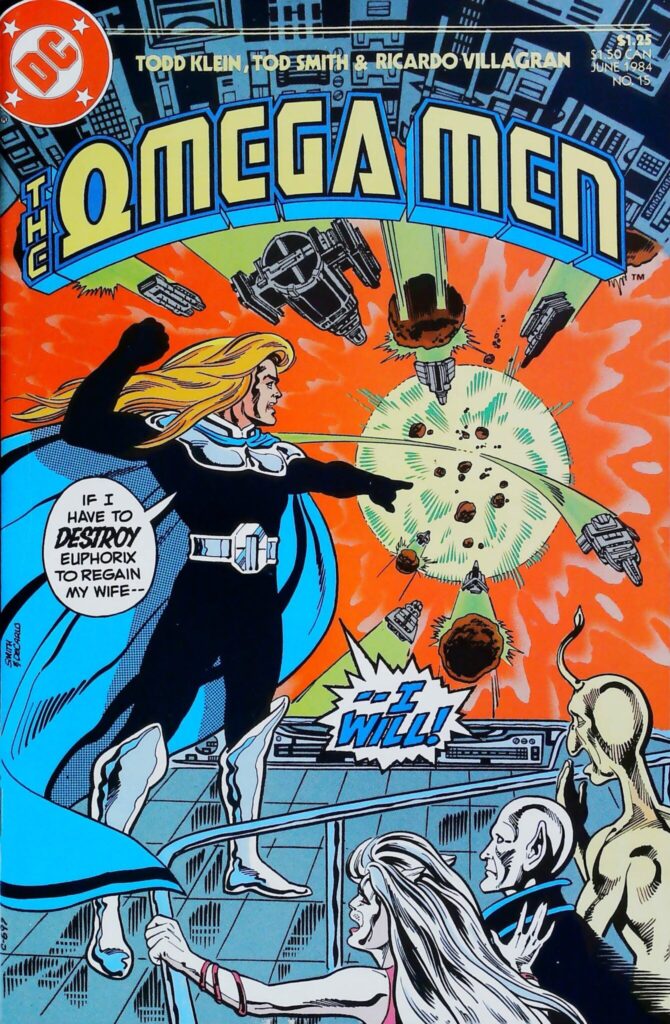 Omega Men #15, vue de l'exemplaire