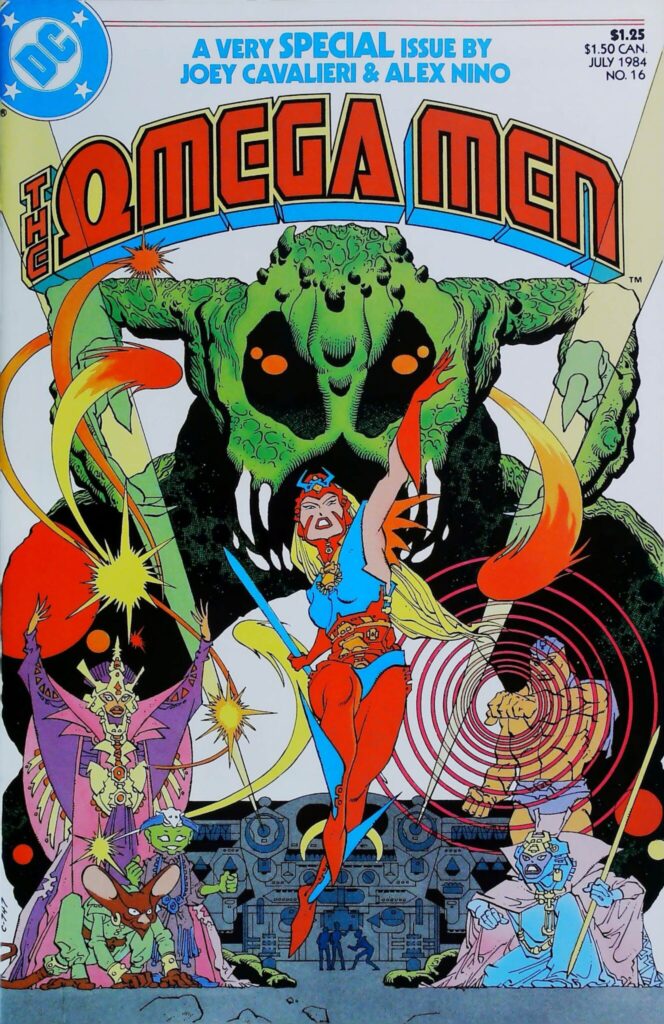 Omega Men #16, vue de l'exemplaire