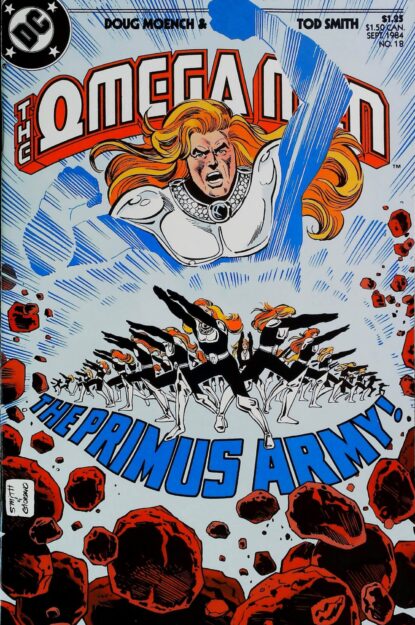 OMEGA MEN (1983) #18 - DC Comics - lecubeacomics.com Couverture de OMEGA MEN (1983) #18 - par Tod Smith - lecubeacomics.com