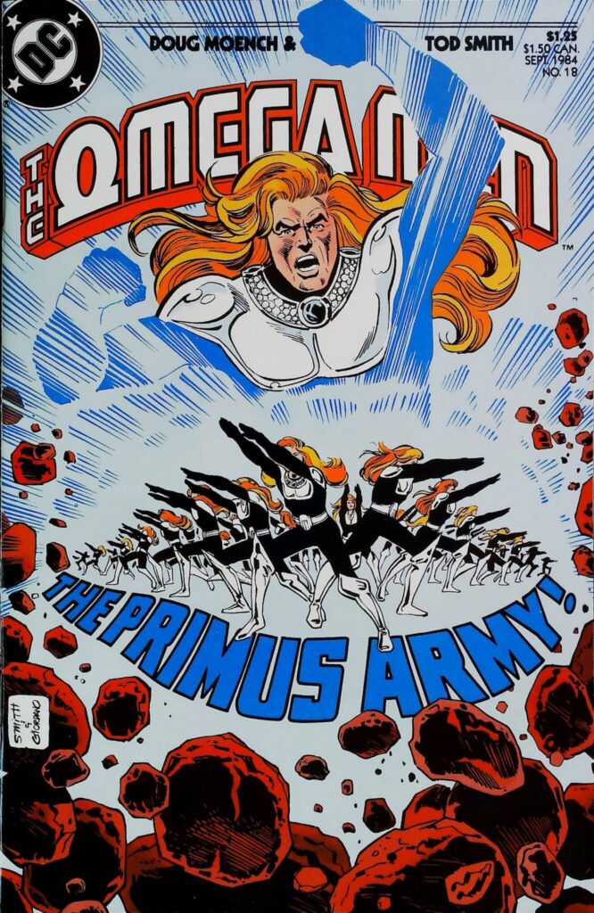 Omega Men #18, vue de l'exemplaire