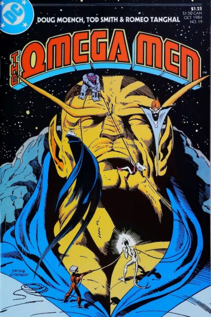 Couverture de OMEGA MEN (1983) #19 - par Tod Smith - lecubeacomics.com