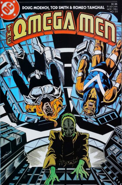 OMEGA MEN (1983) #20 - DC Comics - lecubeacomics.com Couverture de OMEGA MEN (1983) #20 - par Tod Smith - lecubeacomics.com