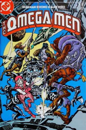 Couverture de OMEGA MEN (1983) #21 - par Alex Nino - lecubeacomics.com