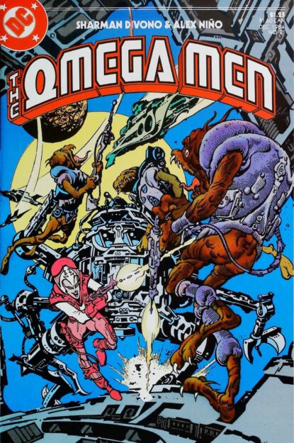 Couverture de OMEGA MEN (1983) #21 - par Alex Nino - lecubeacomics.com