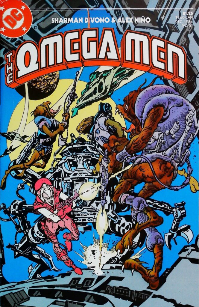 Omega Men #21, vue de l'exemplaire