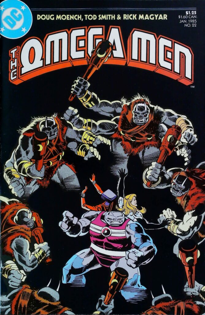 Omega Men #22, vue de l'exemplaire