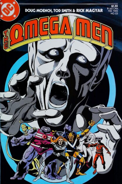 OMEGA MEN (1983) #23 - DC Comics - lecubeacomics.com Couverture de OMEGA MEN (1983) #23 - par Tod Smith - lecubeacomics.com