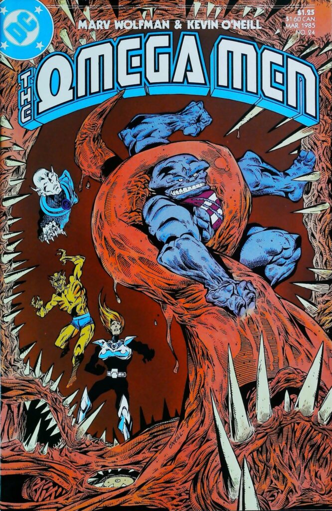 Omega Men #24, vue de l'exemplaire