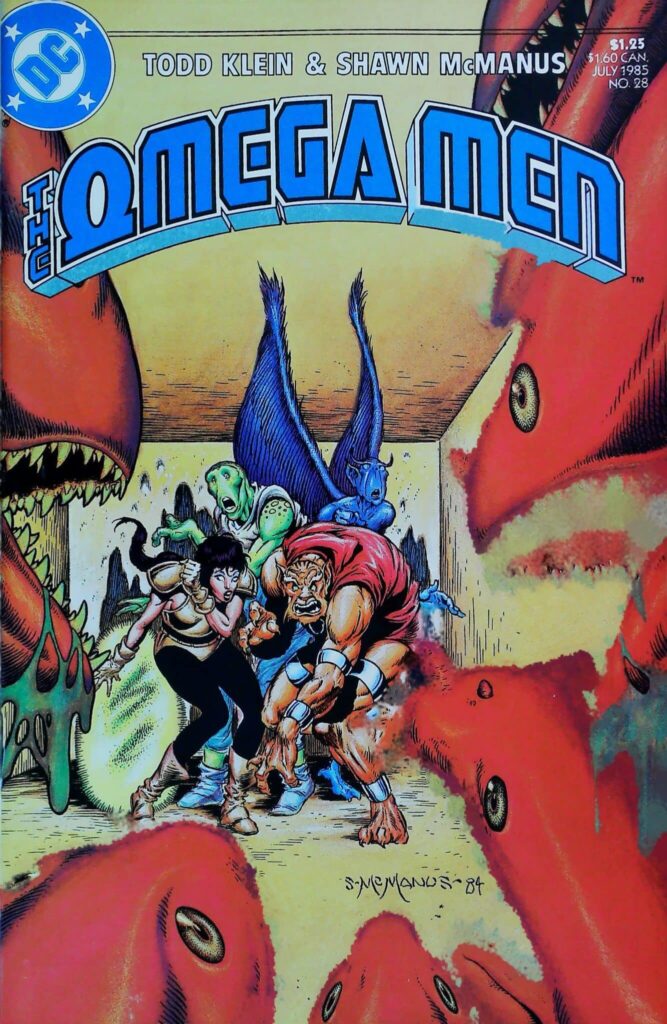 Omega Men #28, vue de l'exemplaire