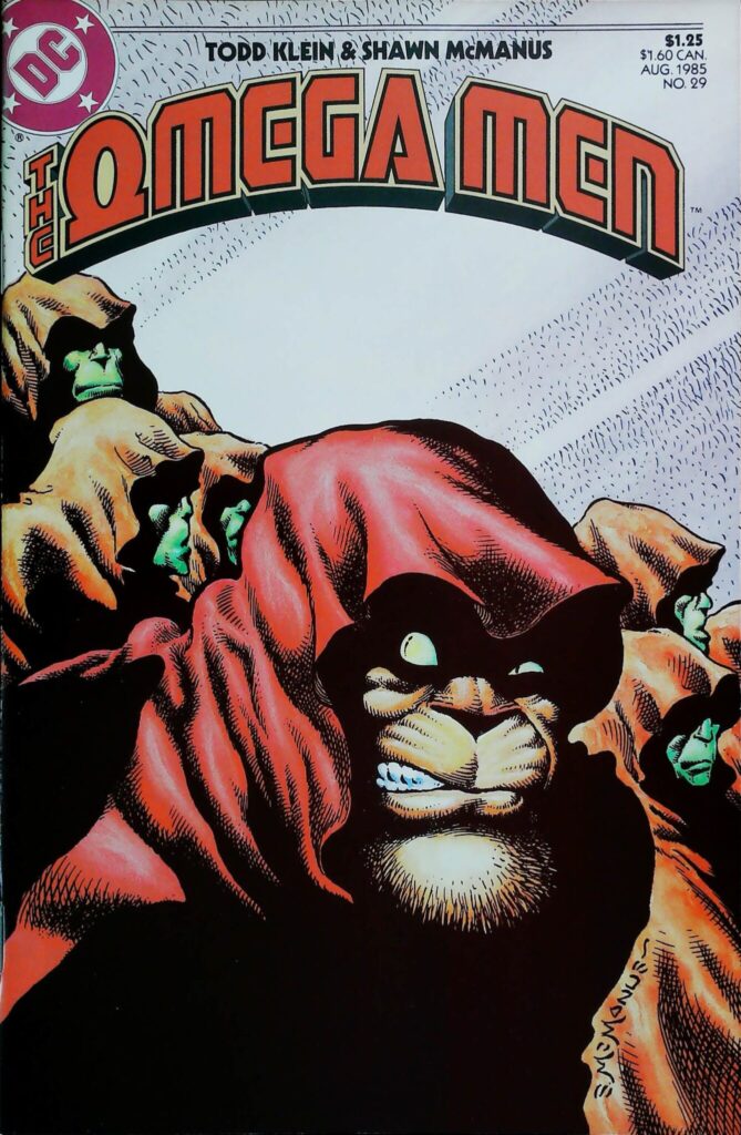 Omega Men #29, vue de l'exemplaire