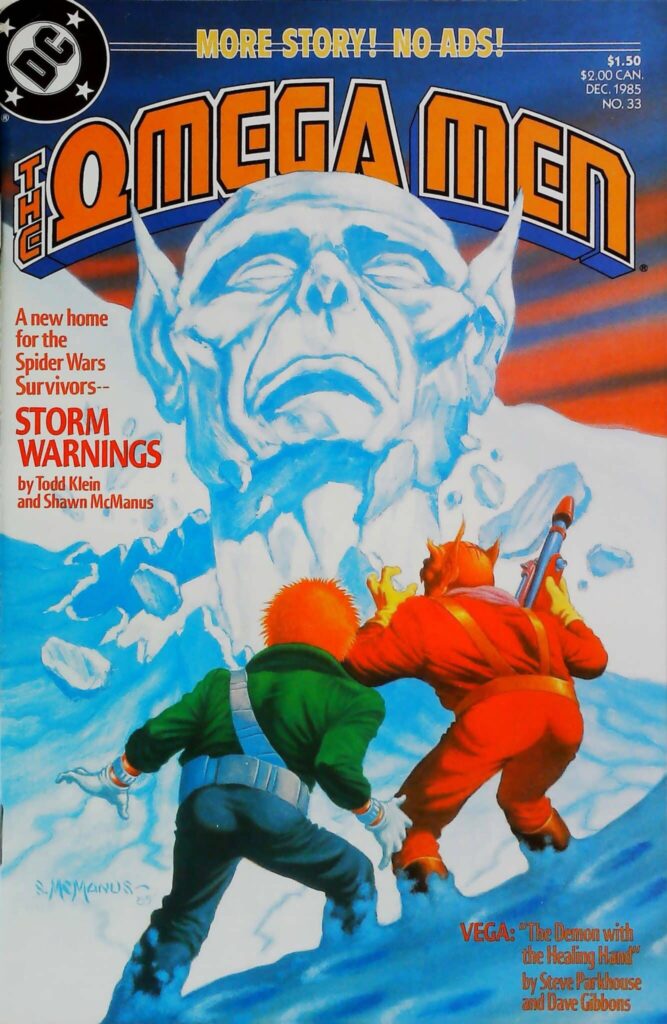 Omega Men #33, vue de l'exemplaire