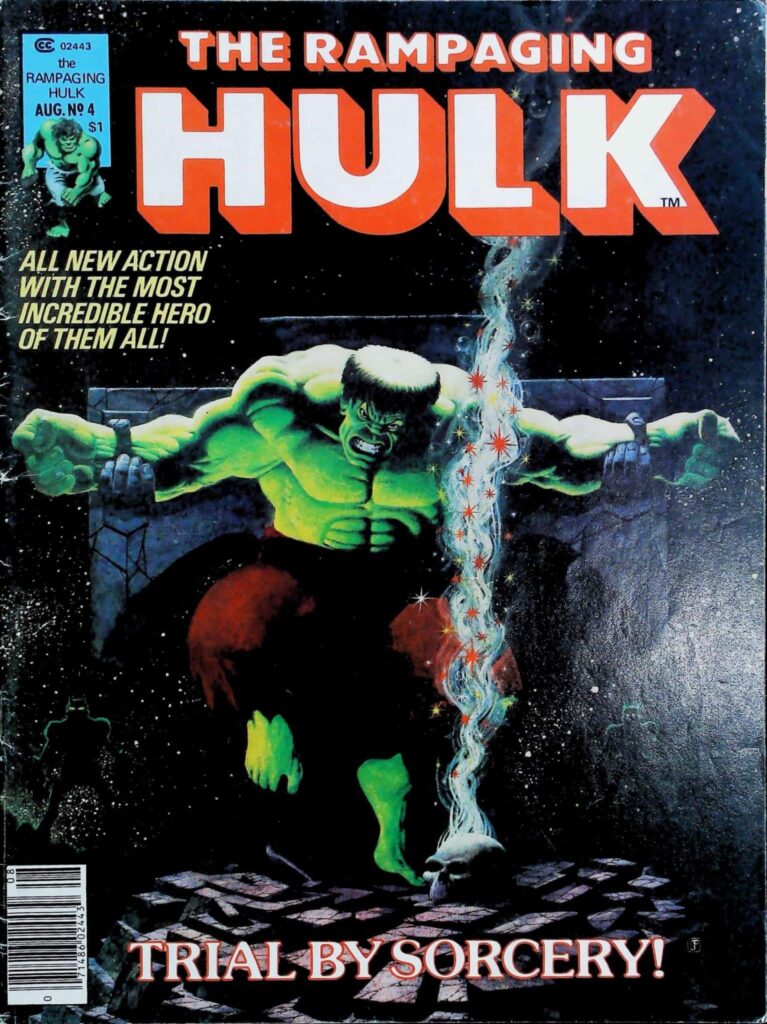 Rampaging Hulk #4, vue de l'exemplaire
