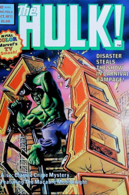 HULK! (1978) #11 - Marvel - lecubeacomics.com Couverture de HULK! (1978) #11 - par Bob Larkin - lecubeacomics.com