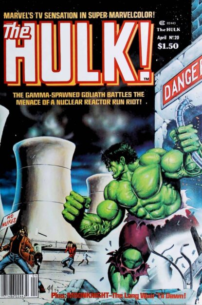 HULK! (1978) #20 - Marvel - lecubeacomics.com Couverture de HULK! (1978) #20 - par Joe Jusko - lecubeacomics.com