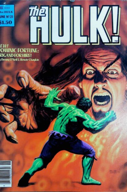 Couverture de HULK! (1978) #21 - par Bob Larkin - lecubeacomics.com