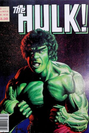 Couverture de HULK! (1978) #24 - par Joe Jusko - lecubeacomics.com