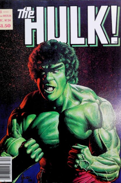 HULK! (1978) #24 - Marvel - lecubeacomics.com Couverture de HULK! (1978) #24 - par Joe Jusko - lecubeacomics.com