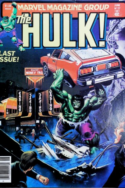 Couverture de HULK! (1978) #27 - par Joe Jusko - lecubeacomics.com