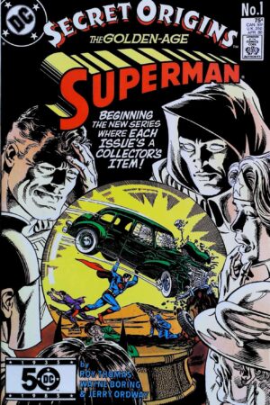 Couverture de SECRET ORIGINS (1986) #1 - par Jerry Ordway - lecubeacomics.com