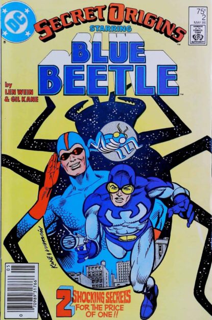 Couverture de SECRET ORIGINS (1986) #2 - par Gil Kane - lecubeacomics.com