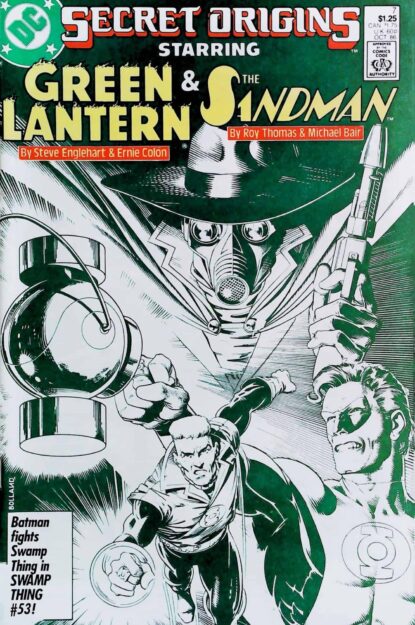 SECRET ORIGINS (1986) #7 - DC Comics - lecubeacomics.com Couverture de SECRET ORIGINS (1986) #7 - par Brian Bolland - lecubeacomics.com