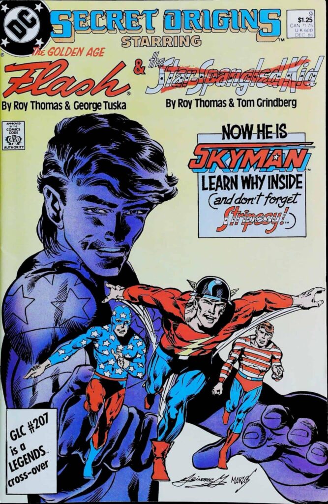 Secret Origins #9, vue de l'exemplaire
