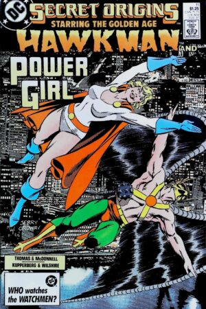Couverture de SECRET ORIGINS (1986) #11 - par Jerry Ordway - lecubeacomics.com