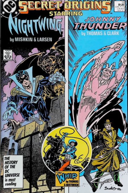 SECRET ORIGINS (1986) #13 - DC Comics - lecubeacomics.com Couverture de SECRET ORIGINS (1986) #13 - par Pat Broderick - lecubeacomics.com