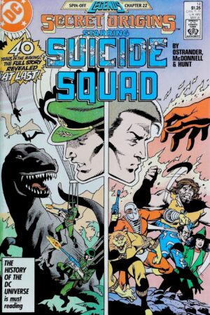 Couverture de SECRET ORIGINS (1986) #14 - par Luke McDonnell - lecubeacomics.com