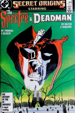 Couverture de SECRET ORIGINS (1986) #15 - par Dick Giordano - lecubeacomics.com