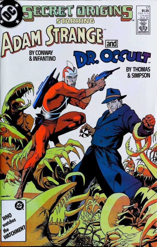 Secret Origins #17, vue de l'exemplaire