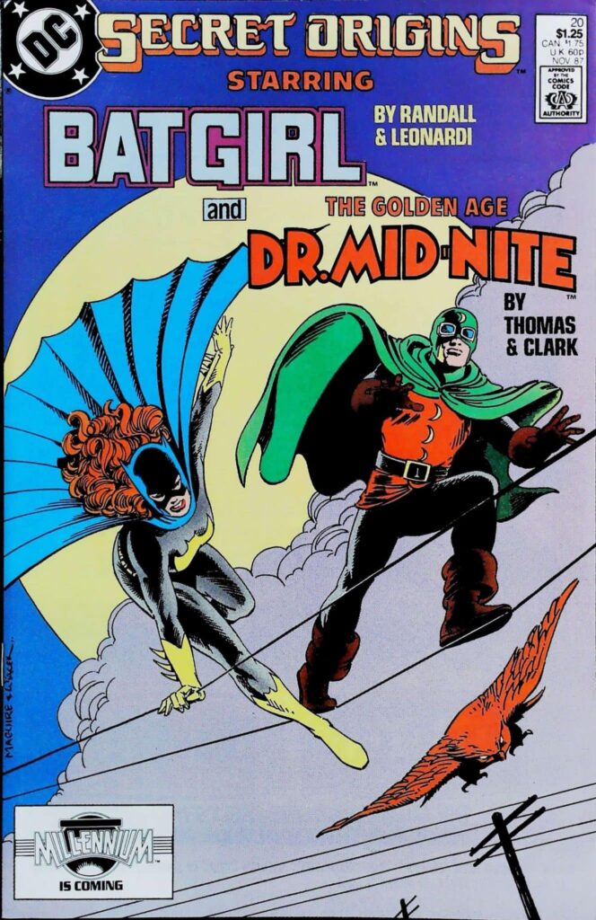 Secret Origins #20, vue de l'exemplaire
