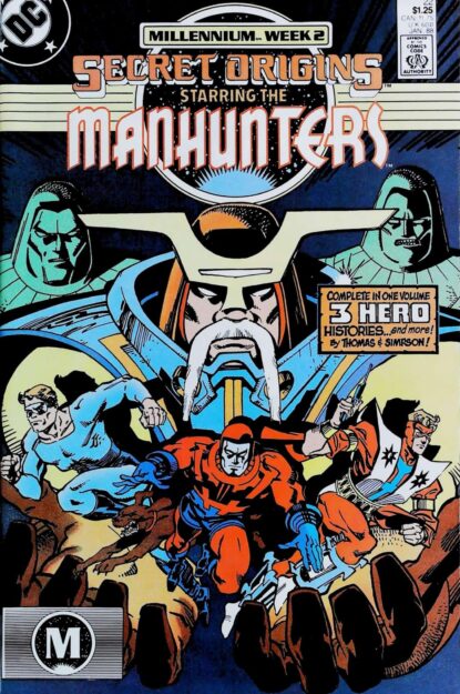 SECRET ORIGINS (1986) #22 - DC Comics - lecubeacomics.com Couverture de SECRET ORIGINS (1986) #22 - par Walter Simonson - lecubeacomics.com