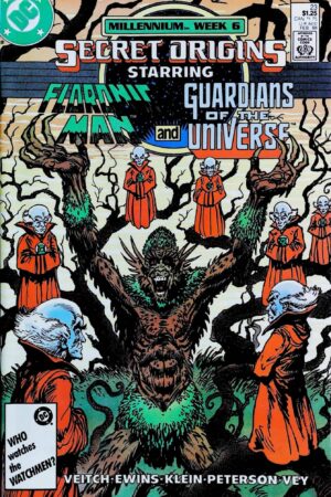 Couverture de SECRET ORIGINS (1986) #23 - par Ed Hannigan - lecubeacomics.com