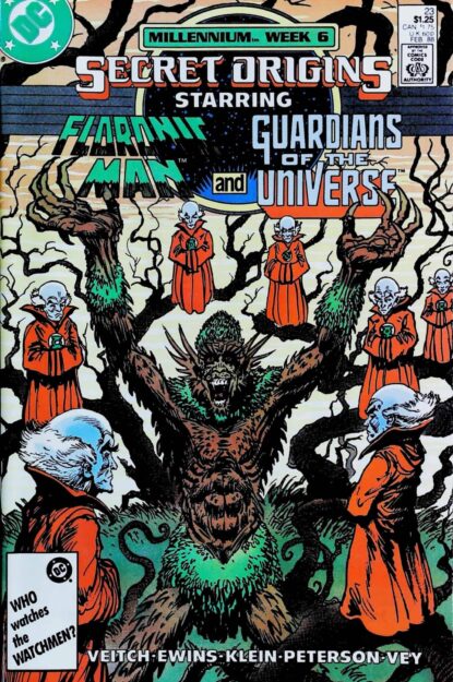 SECRET ORIGINS (1986) #23 - DC Comics - lecubeacomics.com Couverture de SECRET ORIGINS (1986) #23 - par Ed Hannigan - lecubeacomics.com