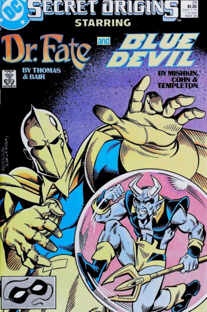 SECRET ORIGINS (1986) #24 - DC Comics - lecubeacomics.com Couverture de SECRET ORIGINS (1986) #24 - par Keith Wilson - lecubeacomics.com