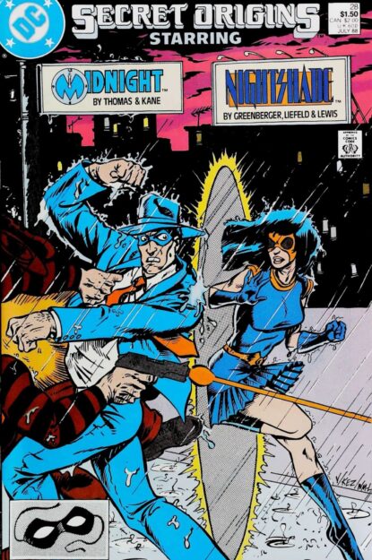 Couverture de SECRET ORIGINS (1986) #28 - par Bill Messner-Loebs - lecubeacomics.com