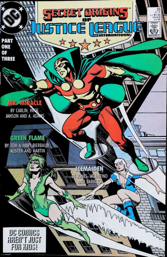 Secret Origins #33, vue de l'exemplaire